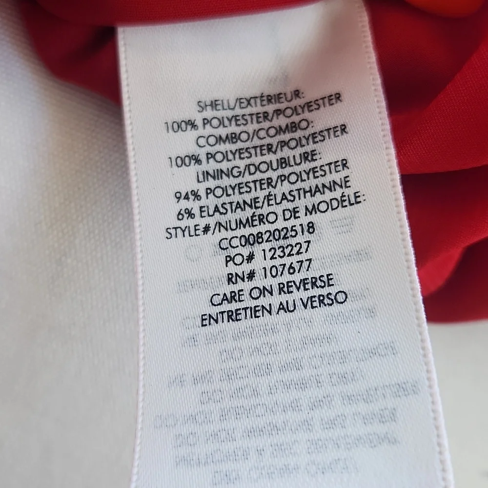 Alice + Olivia Red Mini Dress - Picture 12 of 12